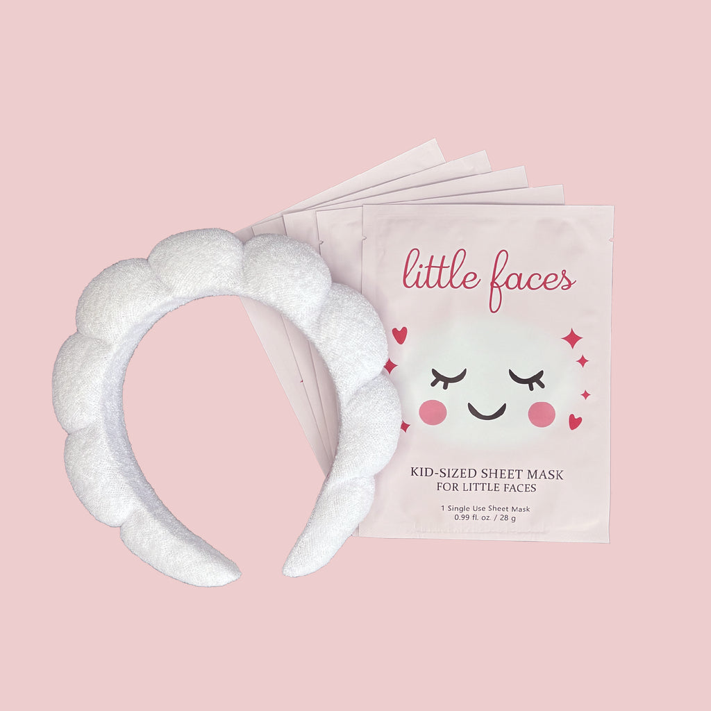 5 Mask Bundle + Spa Headband