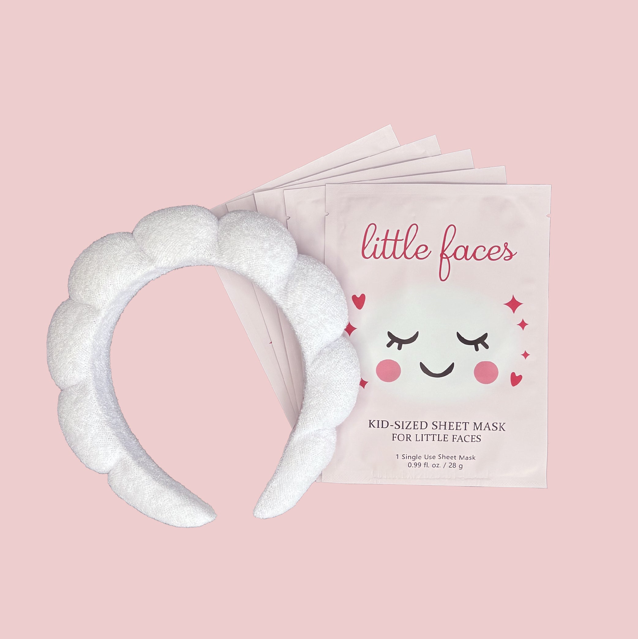 5 Mask Bundle + Spa Headband